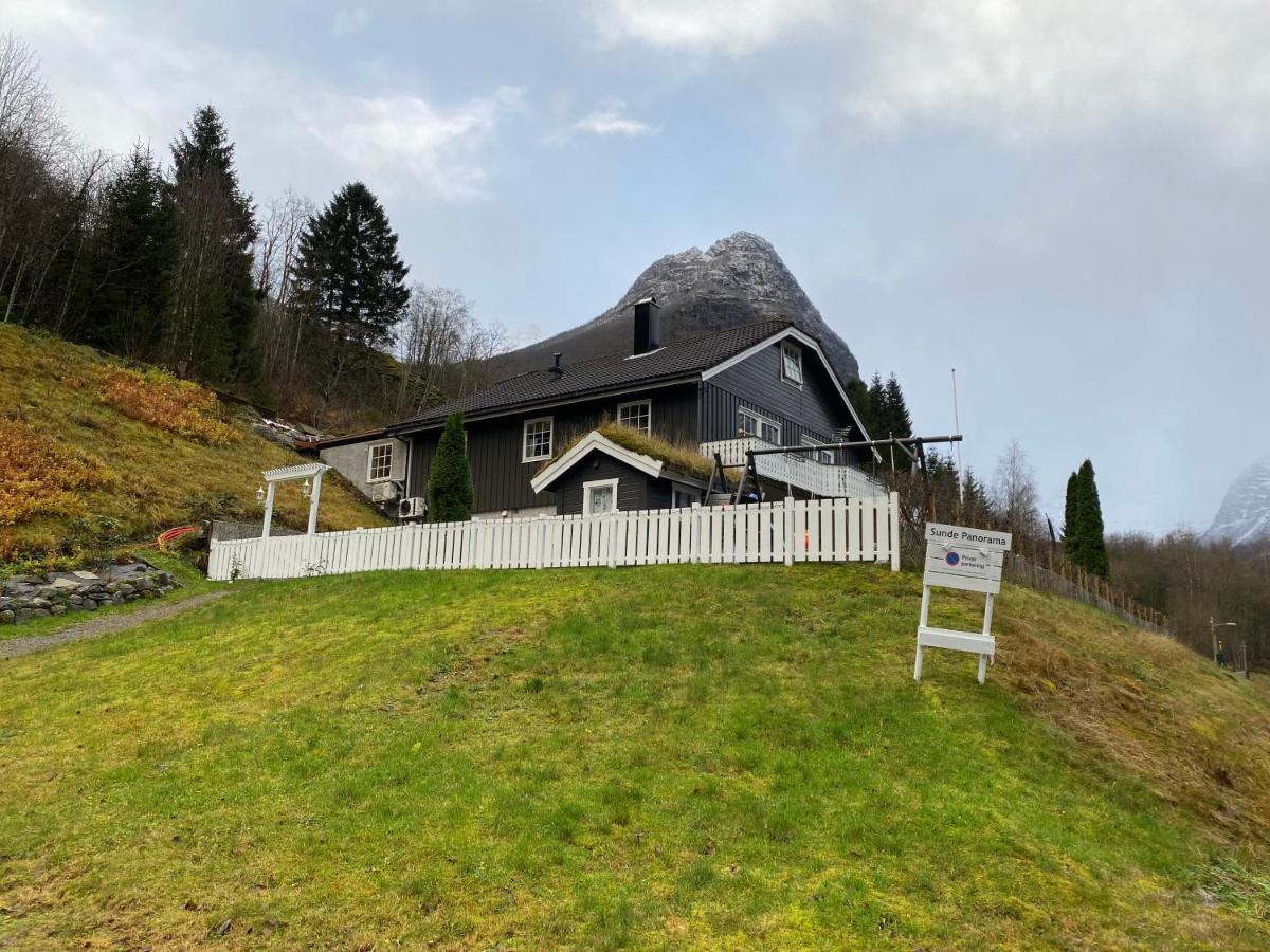 Apartamento Sunde Panorama Olden Exterior foto
