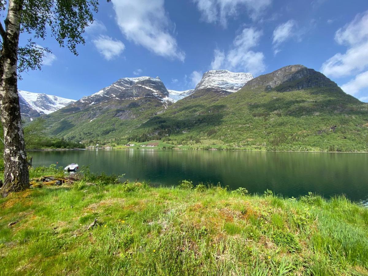 Apartamento Sunde Panorama Olden Exterior foto